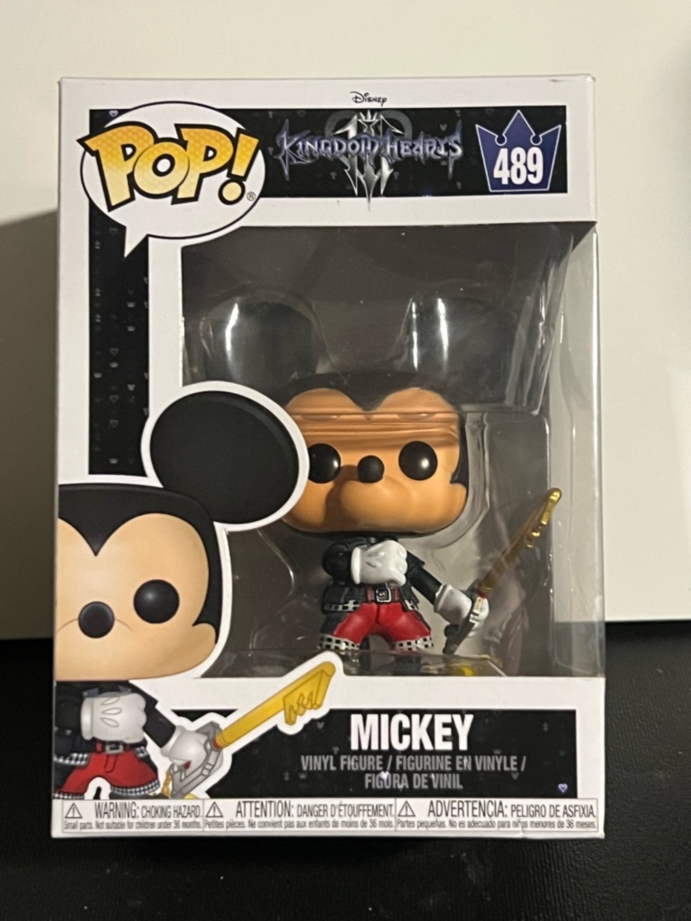 Funko Pop! Vinyl: Kingdom Hearts - Mickey Mouse #489